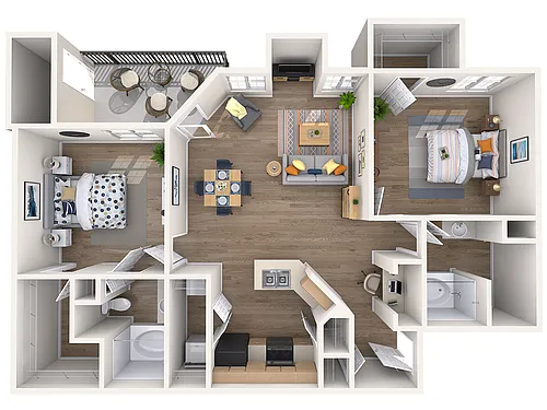 Floor plan B3
