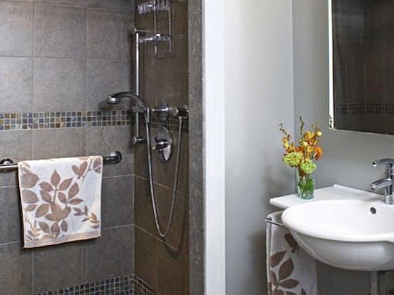 First floor full bath