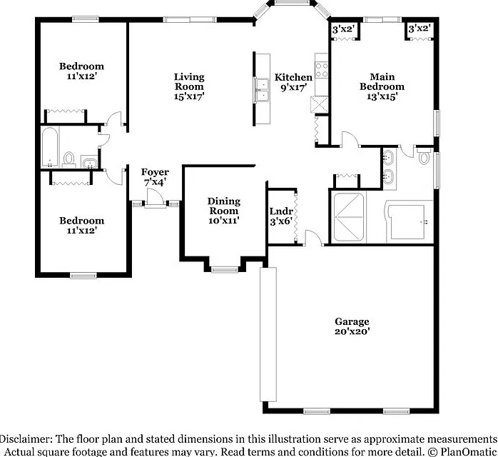 3 bed, 2.0 bath, 1632 sqft, $2,370 — Photo 2