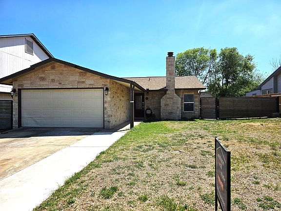 Front of home, driveway has been widened.