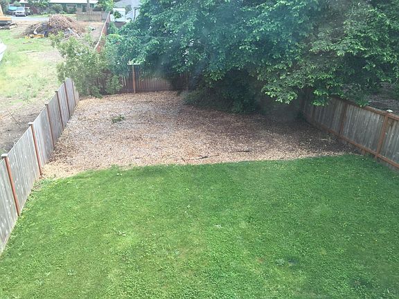 Yard in 2017 of unit A, unit B is the same size