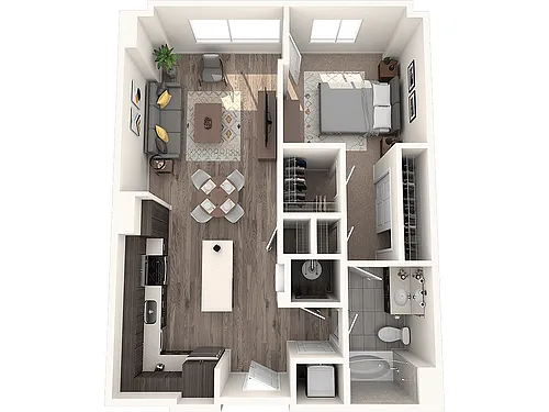 Floor plan A6a