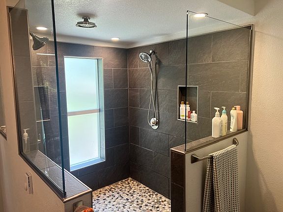 HUGE primary shower