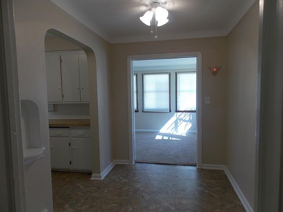 Dining Room entrance into rear sunporch