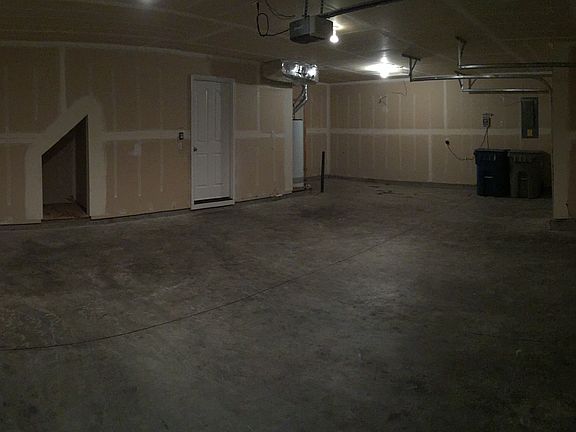 Three car garage and storage