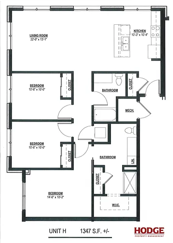 Floor plan H