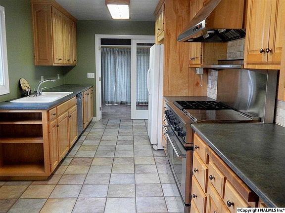 Custom Kitchen Facing Sunroom