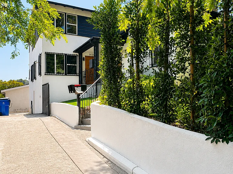 Front Entrance. Unit is located in the rear of the building