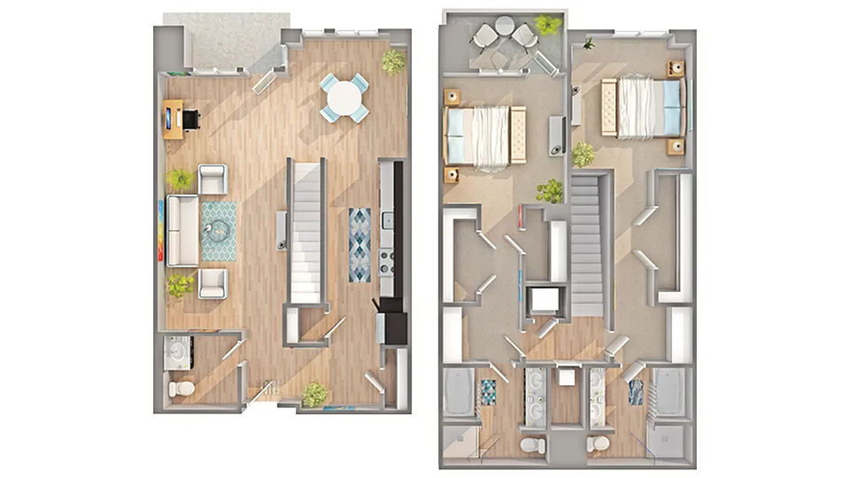 Floor plan TH1