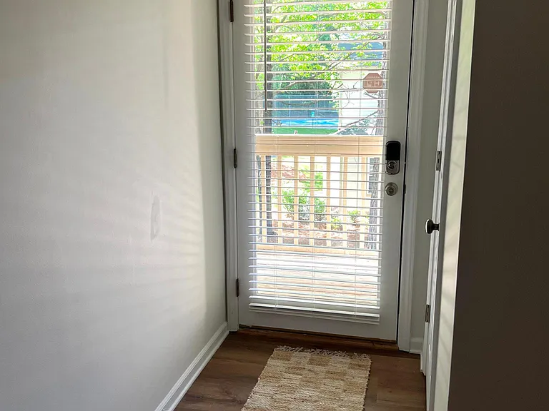 Entrance hall with coat closet