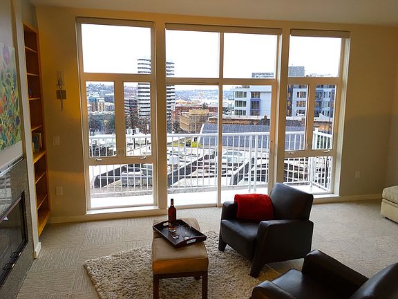 City and Lake Union view