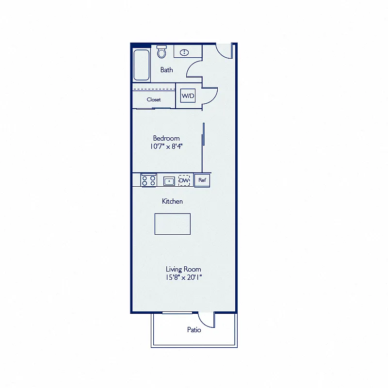 Floor plan A1E