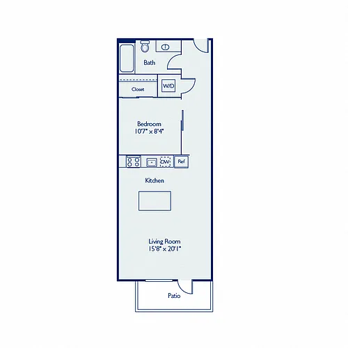 Floor plan A1E