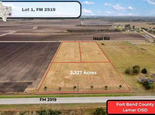 0 Fm 2919 Rd LOT 1, Beasley, TX 77417
