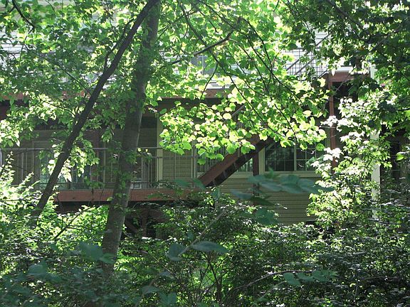 Rear- Lower Level above ground level