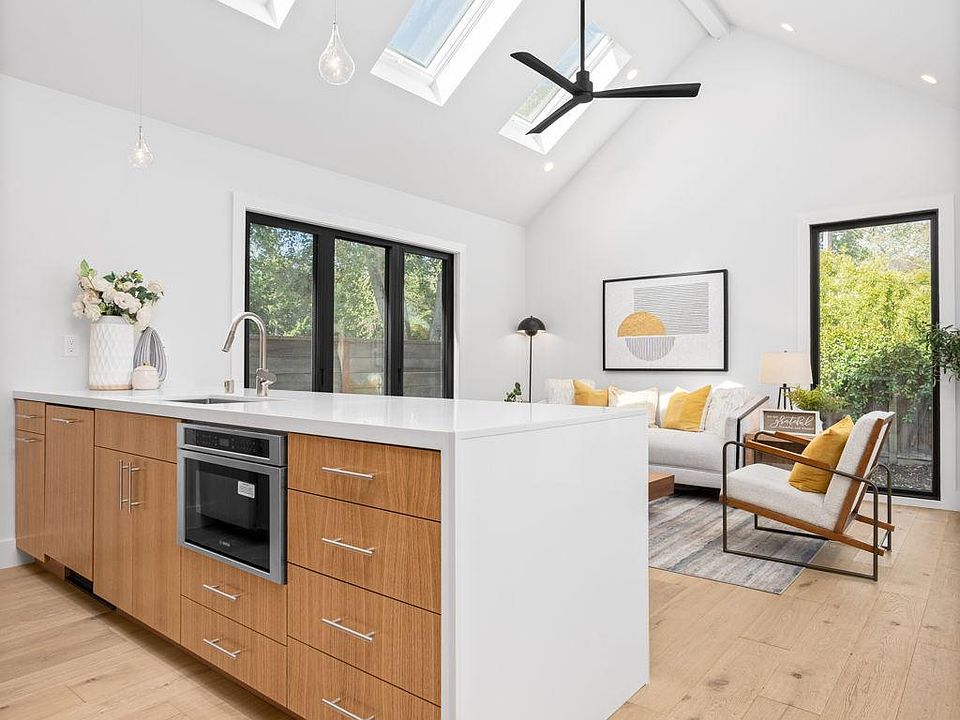 Great Room with sky lights,