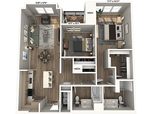 Floor plan BM09a