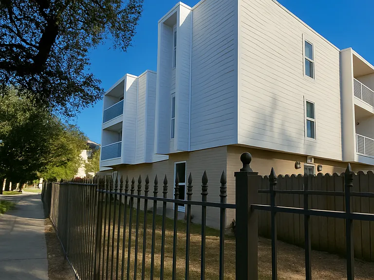 Gated community featuring secure coded access for your safety and peace of mind