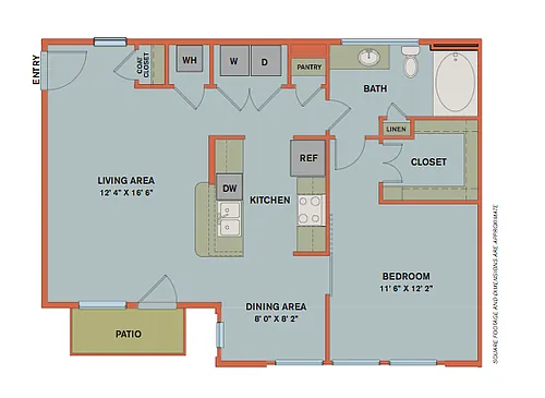 Floor plan E-A42