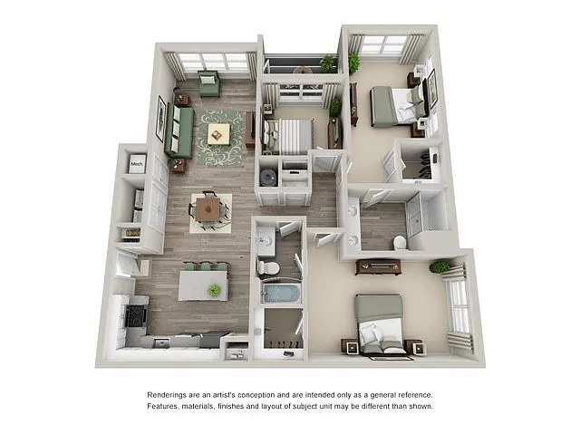 Floor plan C2B