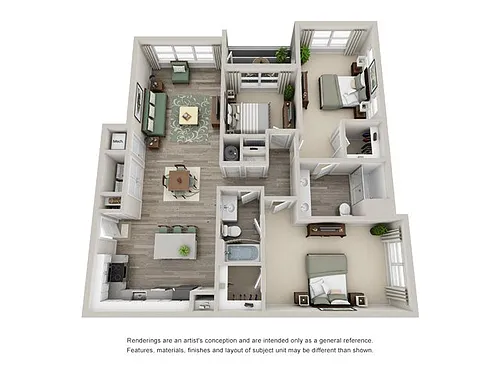 Floor plan C2B