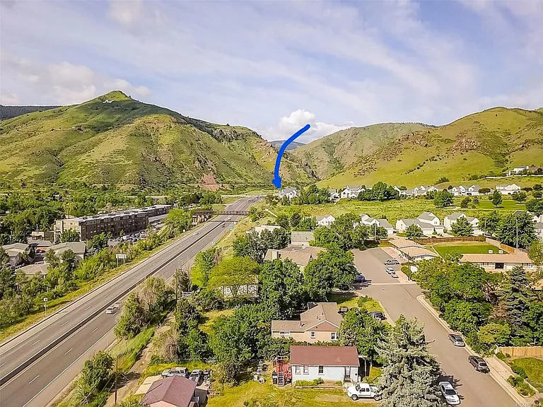 Location at entrance to Clear Creek (Hwy 58 & Hwy & Hwy 93)