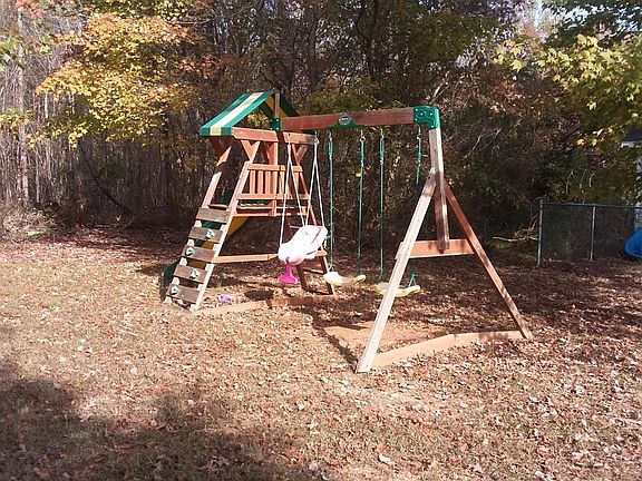 Nice Swing Set for Outdoor Play
