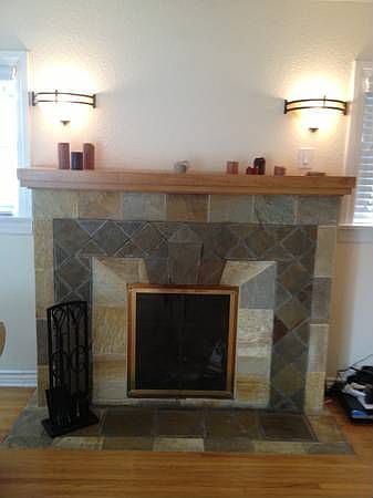 Wood-burning Fireplace