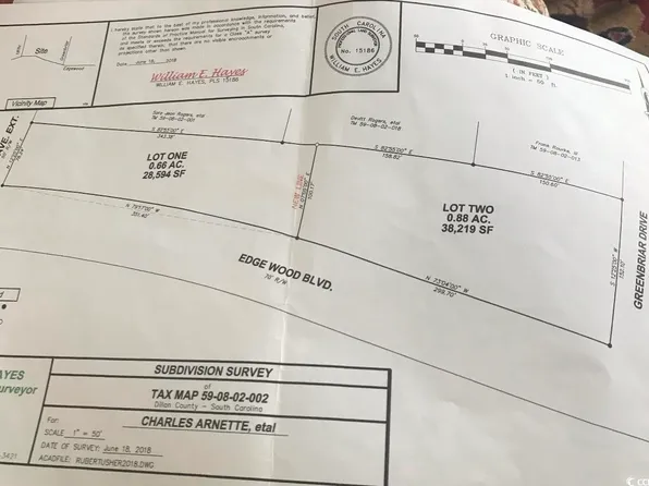  Edgewood Dr. #Corner Edgewood Boulevard & 18th Street, Dillon, SC 29536