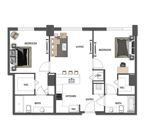Floor plan B8