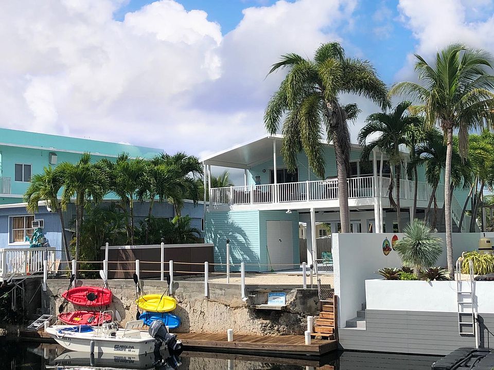 Water view of property from across the 70' canal