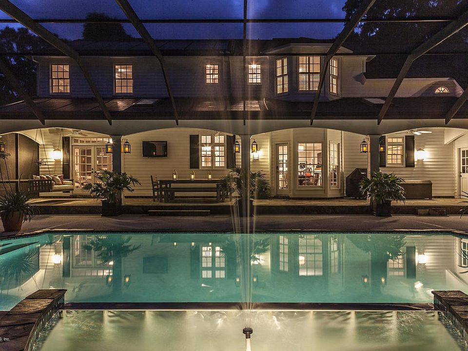 Evening Pool Four
