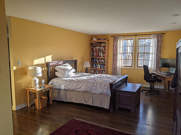 Master bedroom gets sunlight all day