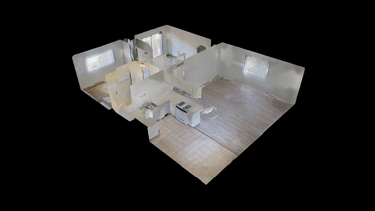 Floor plan The Village - Two-bedroom Upstairs