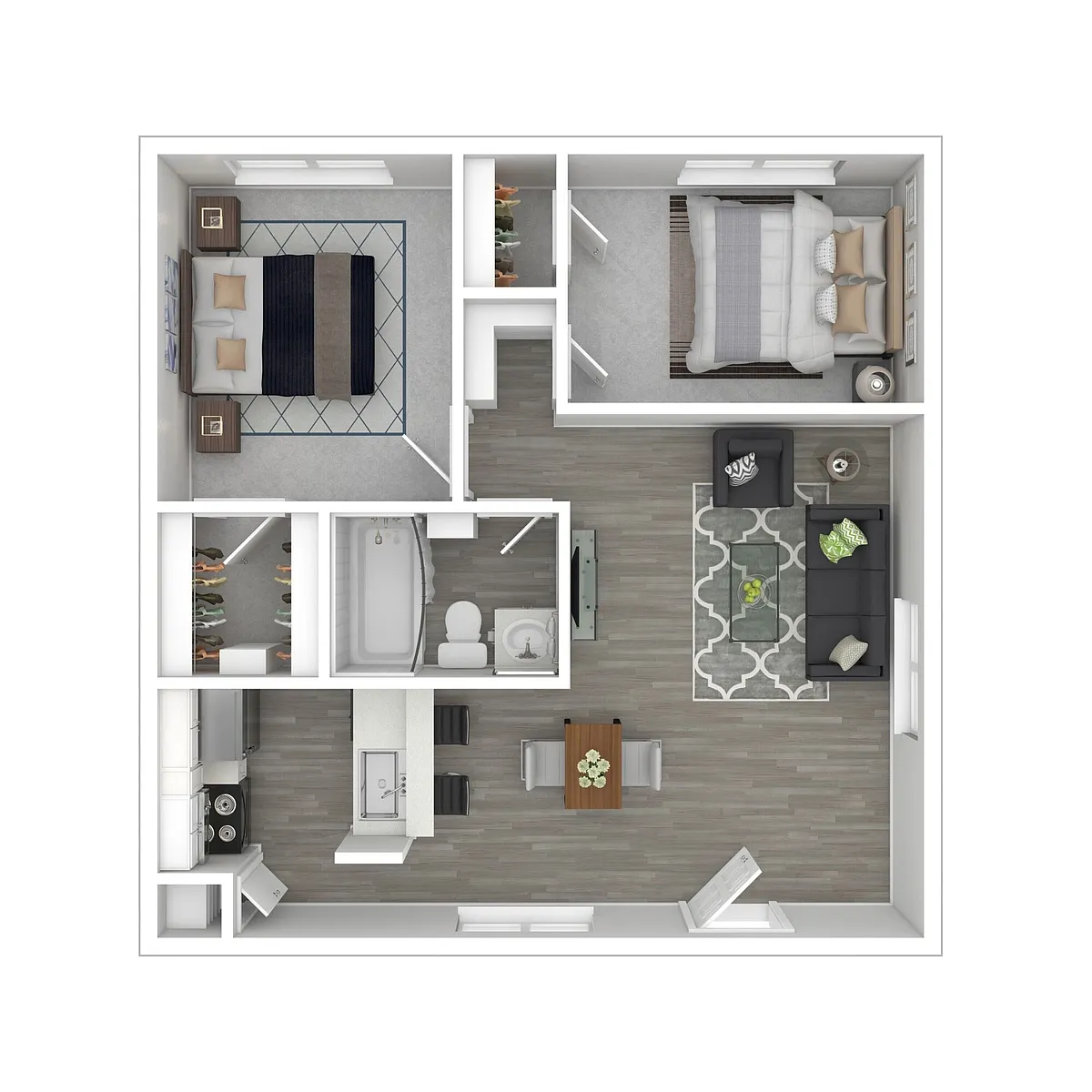 Floor plan B2