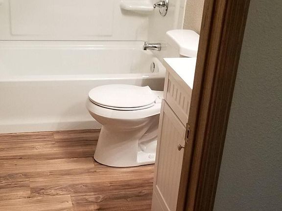 Refreshed upstairs bath