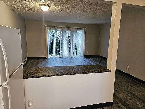 living room view from kitchen