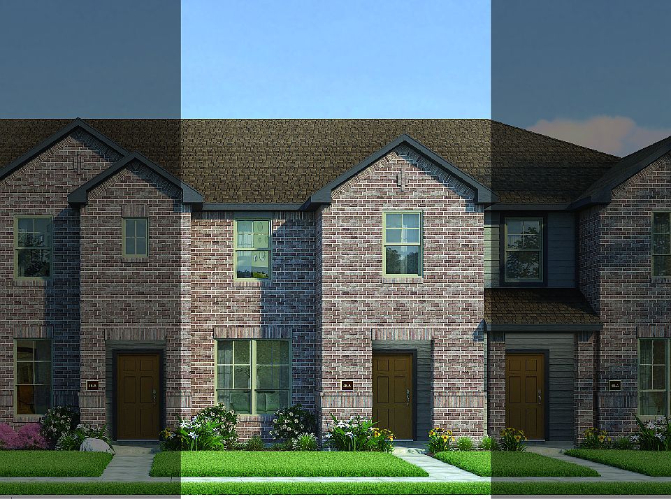 Travis with Elevation 4B Brick Exterior 2023 Townhomes