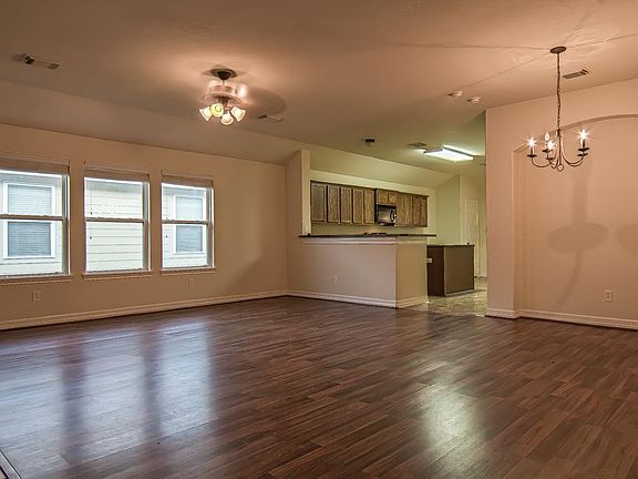Living room. Check out the new light fixtures!
