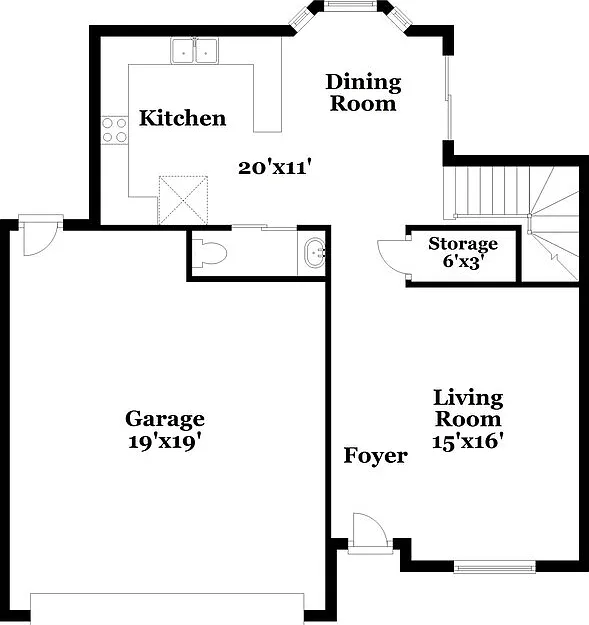 3 bed, 3.0 bath, 1265 sqft, $2,165 — Photo 2