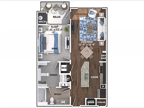 Floor plan A3a
