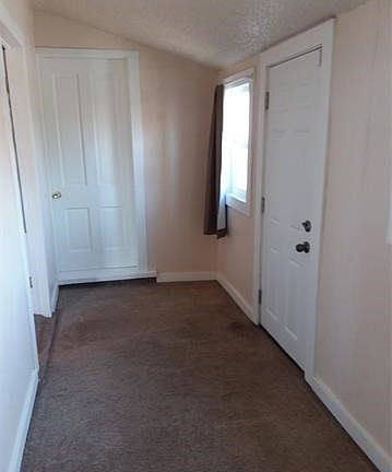 Front entry with lots if light.