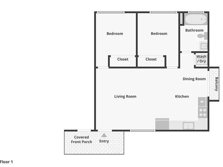 Garrison Townhome Apartments — Photo 4
