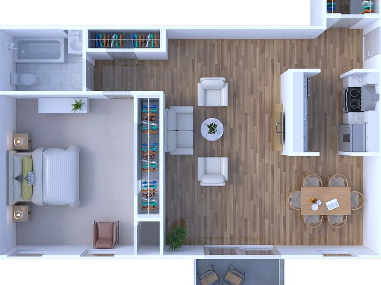 Racquet Club Apartments and Townhomes — Photo 33