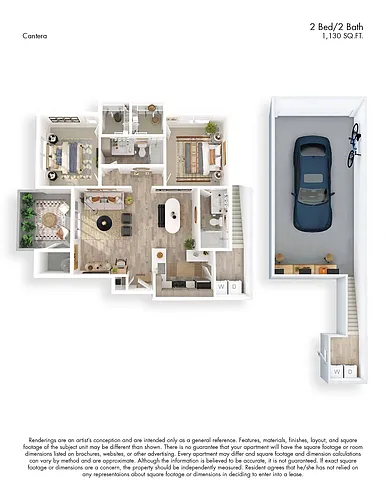 Floor plan B3 Garage