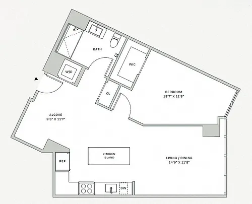 Floor plan A2A