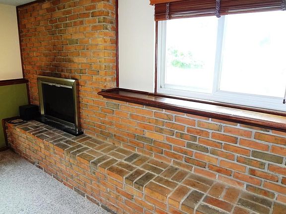Fireplace in family room