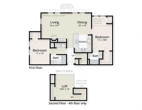 Floor plan Maple