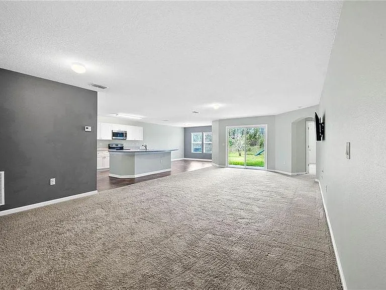 Living Room, Kitchen and Eating area