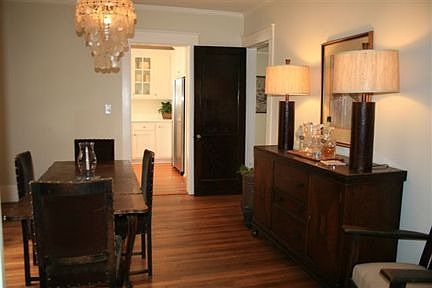 Separate dining room